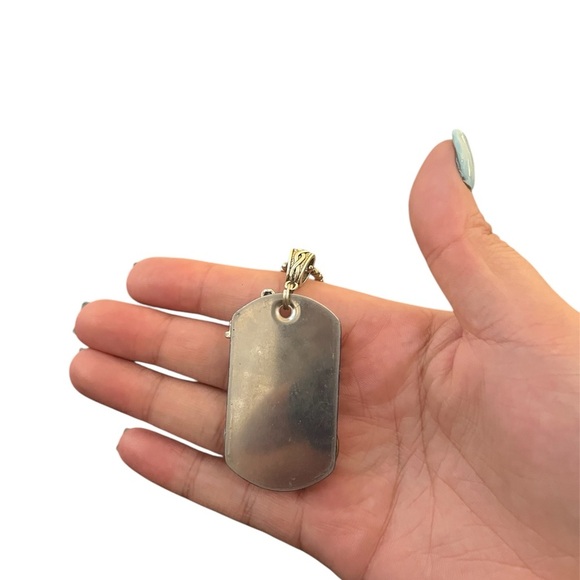 Nevada Wolf Pack Basketball Necklace - Picture 3 of 4